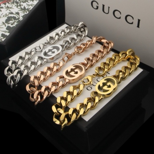 Cheap Gucci Jewelry Set #1263129 Replica Wholesale [$52.00 USD] [ITEM#1263129] on Replica Gucci Jewelry Set