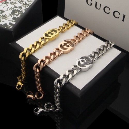 Cheap Gucci Jewelry Set #1263129 Replica Wholesale [$52.00 USD] [ITEM#1263129] on Replica Gucci Jewelry Set