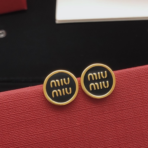 Cheap MIU MIU Earrings For Women #1263155 Replica Wholesale [$27.00 USD] [ITEM#1263155] on Replica MIU MIU Earrings