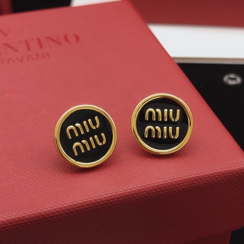 Cheap MIU MIU Earrings For Women #1263155 Replica Wholesale [$27.00 USD] [ITEM#1263155] on Replica MIU MIU Earrings