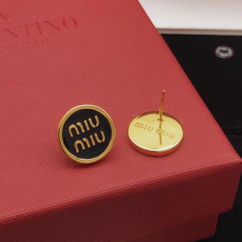 Cheap MIU MIU Earrings For Women #1263155 Replica Wholesale [$27.00 USD] [ITEM#1263155] on Replica MIU MIU Earrings