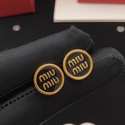 Cheap MIU MIU Earrings For Women #1263155 Replica Wholesale [$27.00 USD] [ITEM#1263155] on Replica MIU MIU Earrings