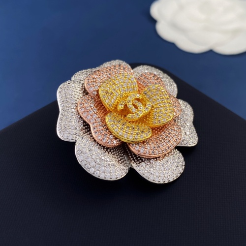 Cheap Chanel Brooches For Women #1263240 Replica Wholesale [$36.00 USD] [ITEM#1263240] on Replica Chanel Brooches