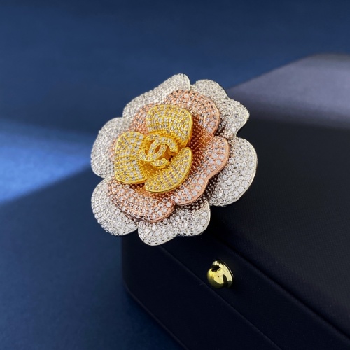 Cheap Chanel Brooches For Women #1263240 Replica Wholesale [$36.00 USD] [ITEM#1263240] on Replica Chanel Brooches