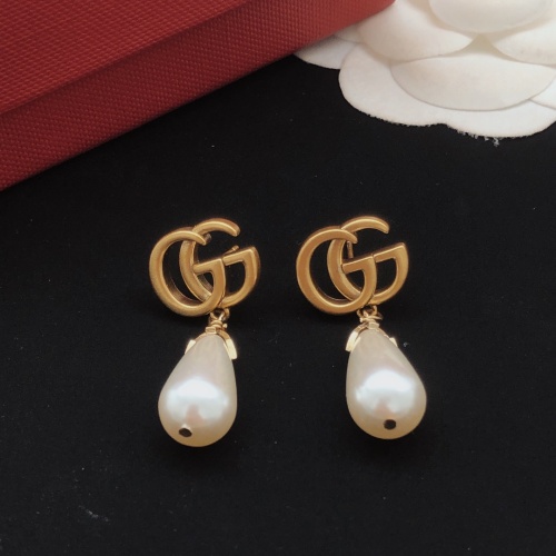 Cheap Gucci Earrings For Women #1263252 Replica Wholesale [$27.00 USD] [ITEM#1263252] on Replica Gucci Earrings