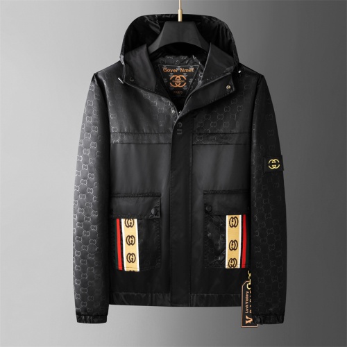 Cheap Gucci Jackets Long Sleeved For Men #1263278 Replica Wholesale [$72.00 USD] [ITEM#1263278] on Replica Gucci Jackets