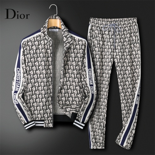 Cheap Christian Dior Tracksuits Long Sleeved For Men #1263285 Replica Wholesale [$85.00 USD] [ITEM#1263285] on Replica 