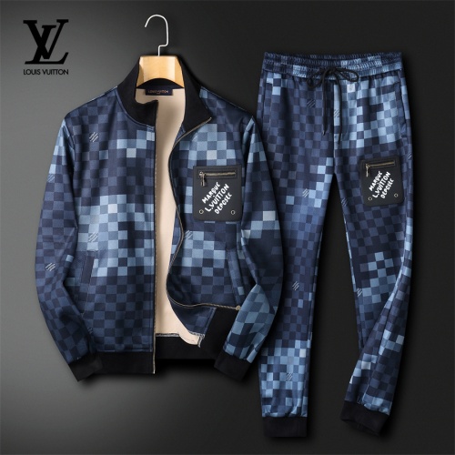 Cheap Louis Vuitton LV Tracksuits Long Sleeved For Men #1263287 Replica Wholesale [$85.00 USD] [ITEM#1263287] on Replica Louis Vuitton LV Tracksuits