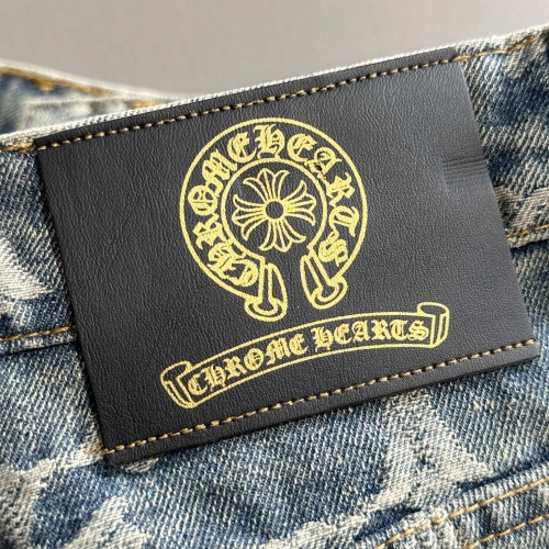 Cheap Chrome Hearts Jeans For Men #1263297 Replica Wholesale [$82.00 USD] [ITEM#1263297] on Replica Chrome Hearts Jeans