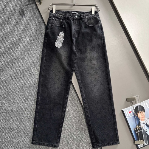 Cheap Chrome Hearts Jeans For Men #1263298 Replica Wholesale [$82.00 USD] [ITEM#1263298] on Replica Chrome Hearts Jeans