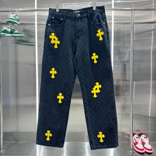 Cheap Chrome Hearts Jeans For Unisex #1263304 Replica Wholesale [$60.00 USD] [ITEM#1263304] on Replica Chrome Hearts Jeans