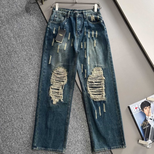 Cheap Fendi Jeans For Men #1263306 Replica Wholesale [$82.00 USD] [ITEM#1263306] on Replica Fendi Jeans