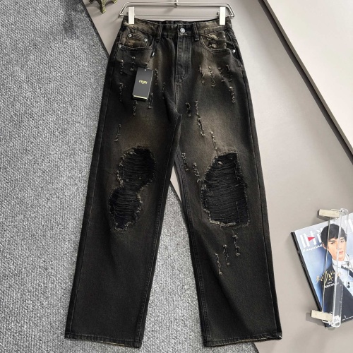 Cheap Fendi Jeans For Men #1263308 Replica Wholesale [$82.00 USD] [ITEM#1263308] on Replica Fendi Jeans