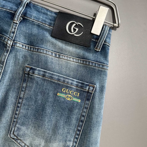 Cheap Gucci Jeans For Men #1263313 Replica Wholesale [$82.00 USD] [ITEM#1263313] on Replica Gucci Jeans