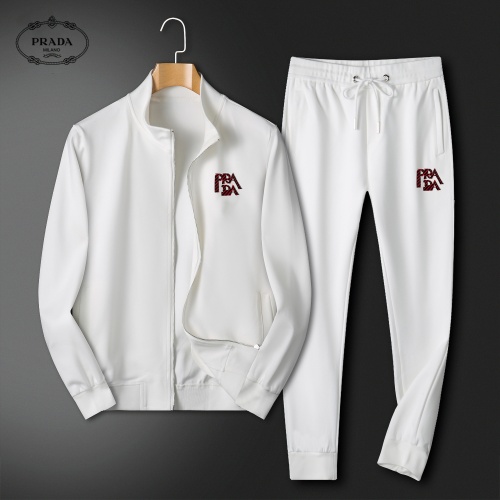 Cheap Prada Tracksuits Long Sleeved For Men #1263325 Replica Wholesale [$80.00 USD] [ITEM#1263325] on Replica Prada Tracksuits