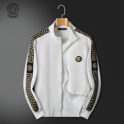 Cheap Versace Tracksuits Long Sleeved For Men #1263330 Replica Wholesale [$80.00 USD] [ITEM#1263330] on Replica Versace Tracksuits