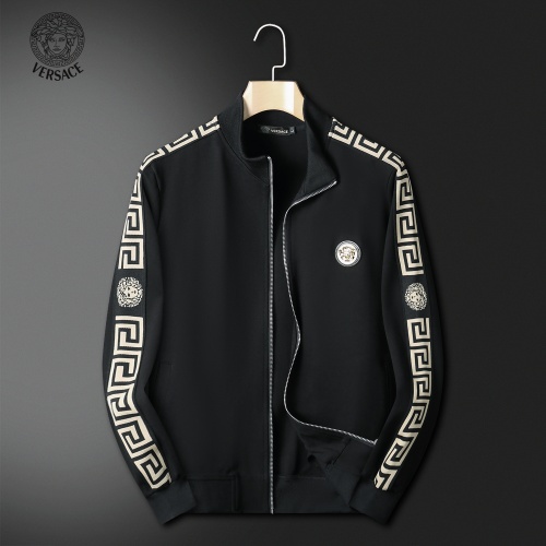 Cheap Versace Tracksuits Long Sleeved For Men #1263331 Replica Wholesale [$80.00 USD] [ITEM#1263331] on Replica Versace Tracksuits