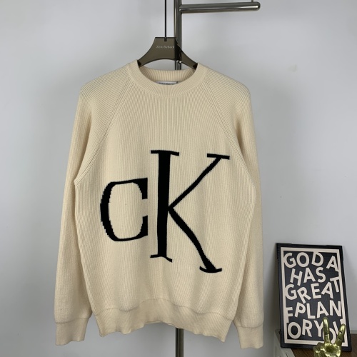 Cheap Calvin Klein Sweaters Long Sleeved For Unisex #1263337 Replica Wholesale [$52.00 USD] [ITEM#1263337] on Replica Calvin Klein Sweaters