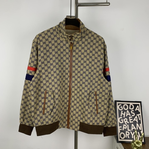 Cheap Gucci Jackets Long Sleeved For Unisex #1263343 Replica Wholesale [$76.00 USD] [ITEM#1263343] on Replica Gucci Jackets