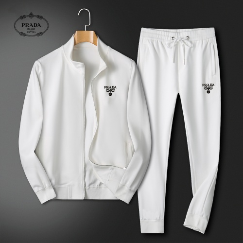 Cheap Prada Tracksuits Long Sleeved For Men #1263356 Replica Wholesale [$80.00 USD] [ITEM#1263356] on Replica Prada Tracksuits