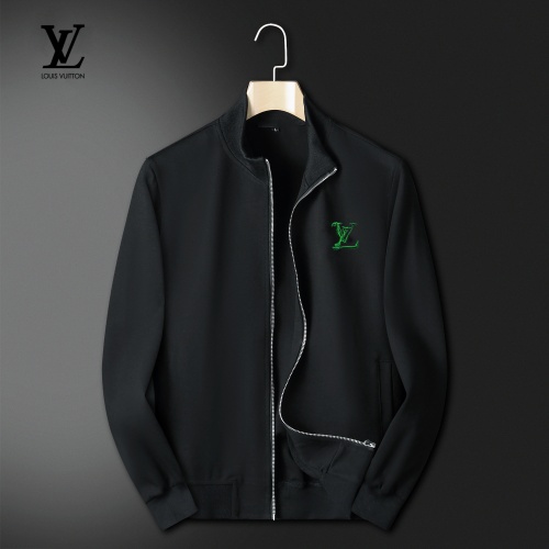 Cheap Louis Vuitton LV Tracksuits Long Sleeved For Men #1263374 Replica Wholesale [$80.00 USD] [ITEM#1263374] on Replica Louis Vuitton LV Tracksuits