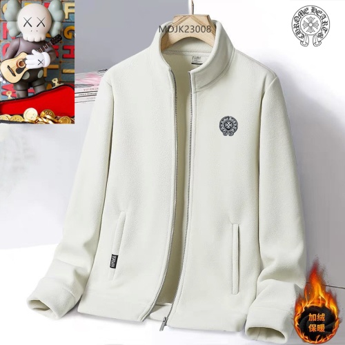 Cheap Chrome Hearts Jackets Long Sleeved For Men #1263469 Replica Wholesale [$64.00 USD] [ITEM#1263469] on Replica Chrome Hearts Jackets