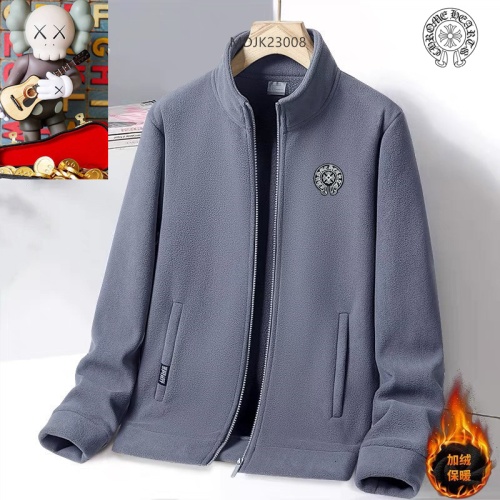 Cheap Chrome Hearts Jackets Long Sleeved For Men #1263471 Replica Wholesale [$64.00 USD] [ITEM#1263471] on Replica Chrome Hearts Jackets