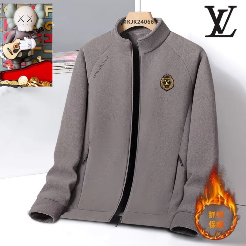 Cheap Louis Vuitton LV Jackets Long Sleeved For Men #1263474 Replica Wholesale [$64.00 USD] [ITEM#1263474] on Replica Louis Vuitton LV Jackets