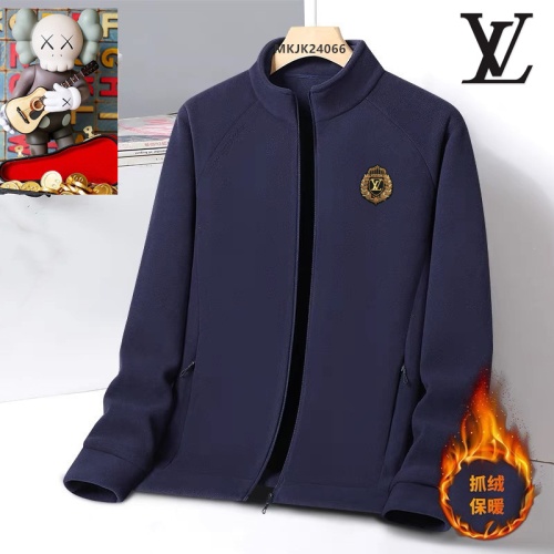 Cheap Louis Vuitton LV Jackets Long Sleeved For Men #1263478 Replica Wholesale [$64.00 USD] [ITEM#1263478] on Replica Louis Vuitton LV Jackets