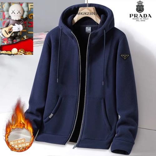 Cheap Prada Jackets Long Sleeved For Men #1263502 Replica Wholesale [$64.00 USD] [ITEM#1263502] on Replica Prada Jackets