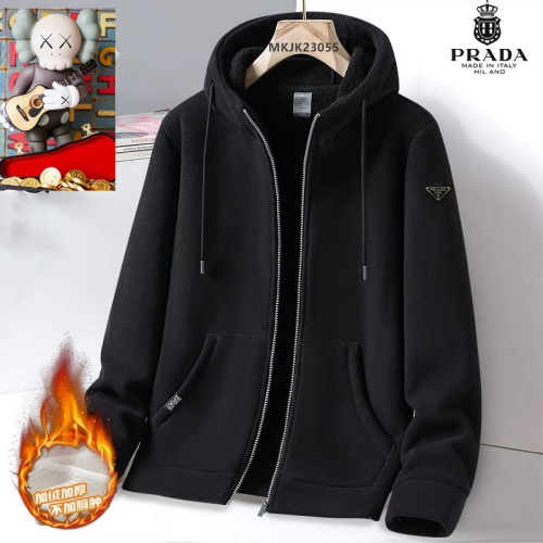 Cheap Prada Jackets Long Sleeved For Men #1263503 Replica Wholesale [$64.00 USD] [ITEM#1263503] on Replica Prada Jackets