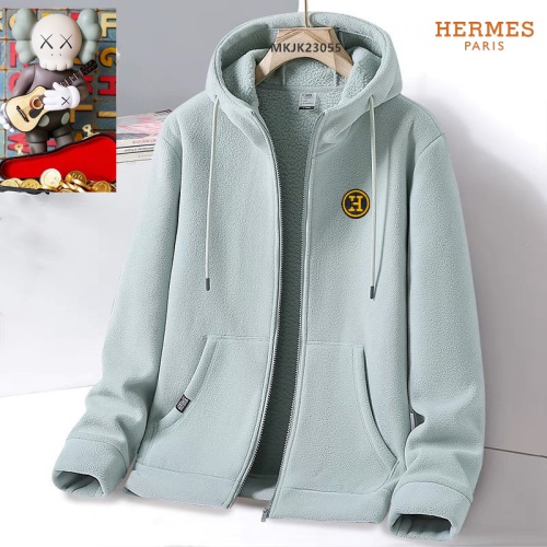 Cheap Hermes Jackets Long Sleeved For Men #1263527 Replica Wholesale [$64.00 USD] [ITEM#1263527] on Replica Hermes Jackets