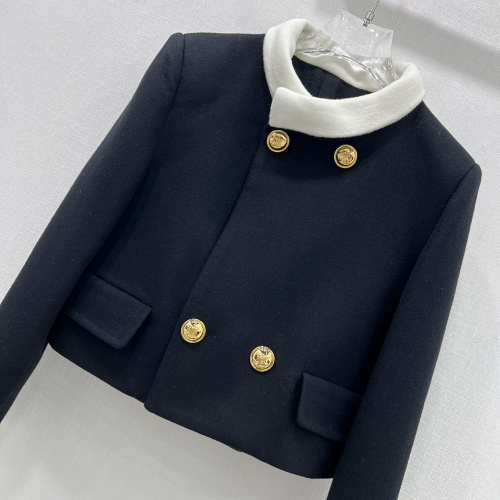 Cheap Celine Jackets Long Sleeved For Women #1263641 Replica Wholesale [$132.00 USD] [ITEM#1263641] on Replica Celine Jackets