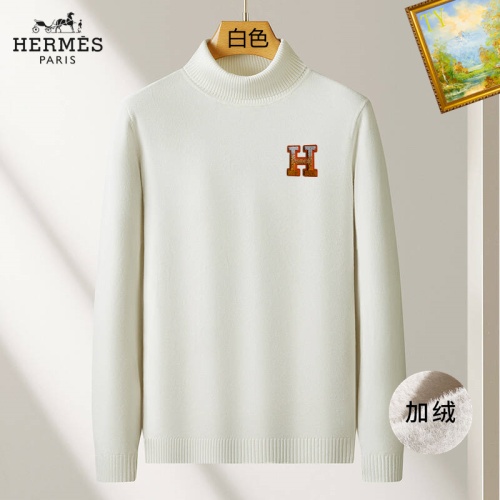 Cheap Hermes Sweaters Long Sleeved For Men #1263646 Replica Wholesale [$48.00 USD] [ITEM#1263646] on Replica Hermes Sweaters