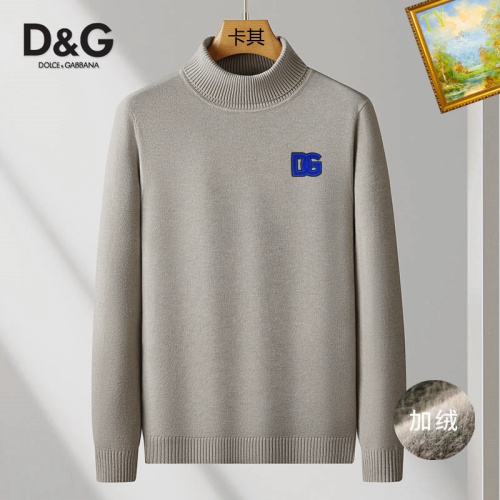 Cheap Dolce &amp; Gabbana D&amp;G Sweaters Long Sleeved For Men #1263655 Replica Wholesale [$48.00 USD] [ITEM#1263655] on Replica Dolce &amp; Gabbana D&amp;G Sweaters