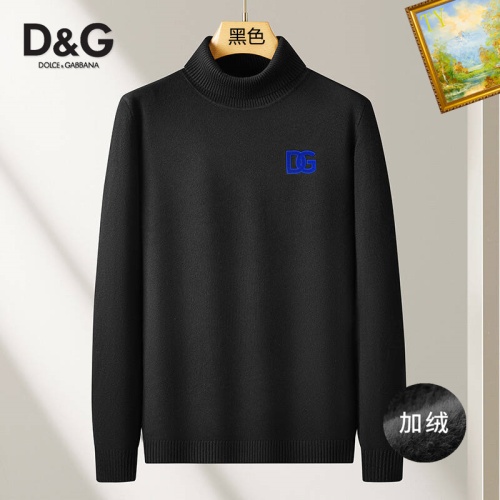 Cheap Dolce &amp; Gabbana D&amp;G Sweaters Long Sleeved For Men #1263657 Replica Wholesale [$48.00 USD] [ITEM#1263657] on Replica Dolce &amp; Gabbana D&amp;G Sweaters