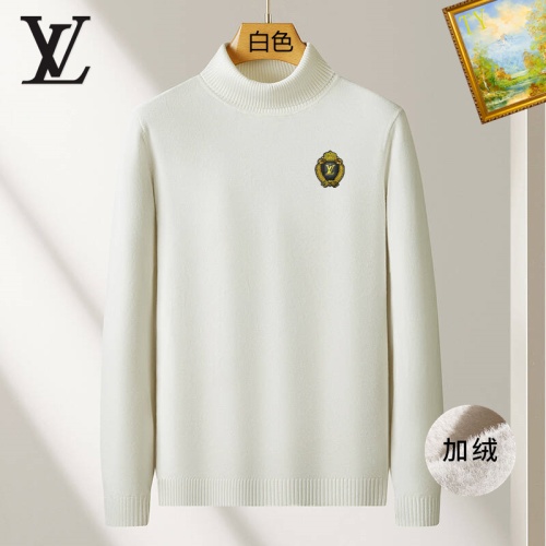 Cheap Louis Vuitton LV Sweaters Long Sleeved For Men #1263658 Replica Wholesale [$48.00 USD] [ITEM#1263658] on Replica Louis Vuitton LV Sweaters