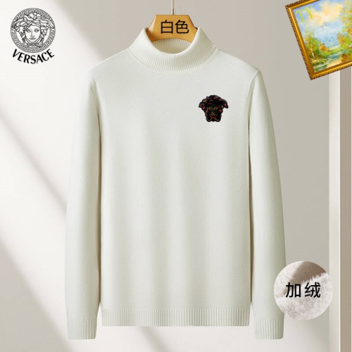 Cheap Versace Sweaters Long Sleeved For Men #1263678 Replica Wholesale [$48.00 USD] [ITEM#1263678] on Replica Versace Sweaters