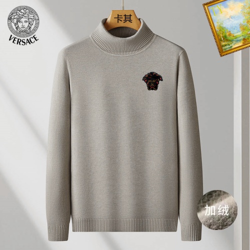 Cheap Versace Sweaters Long Sleeved For Men #1263679 Replica Wholesale [$48.00 USD] [ITEM#1263679] on Replica Versace Sweaters