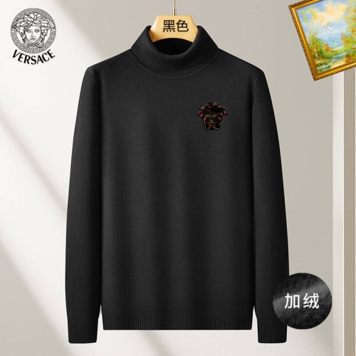 Cheap Versace Sweaters Long Sleeved For Men #1263681 Replica Wholesale [$48.00 USD] [ITEM#1263681] on Replica Versace Sweaters