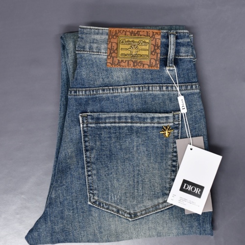 Cheap Christian Dior Jeans For Men #1263735 Replica Wholesale [$56.00 USD] [ITEM#1263735] on Replica Christian Dior Jeans