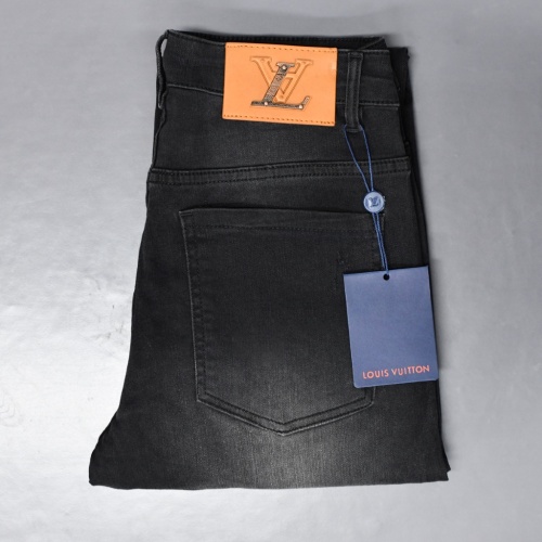 Cheap Louis Vuitton LV Jeans For Men #1263738 Replica Wholesale [$56.00 USD] [ITEM#1263738] on Replica Louis Vuitton LV Jeans