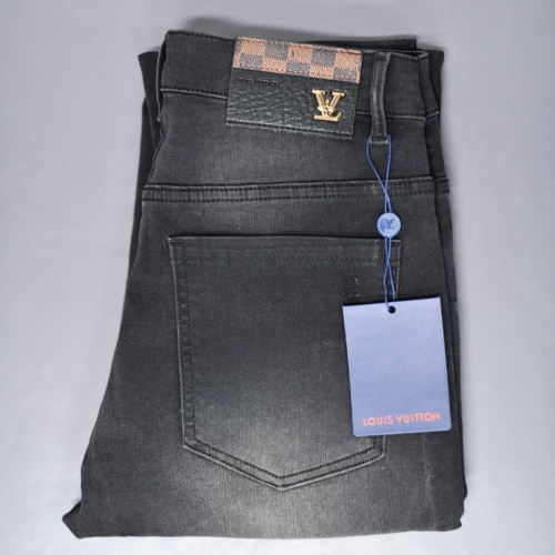 Cheap Louis Vuitton LV Jeans For Men #1263741 Replica Wholesale [$56.00 USD] [ITEM#1263741] on Replica Louis Vuitton LV Jeans