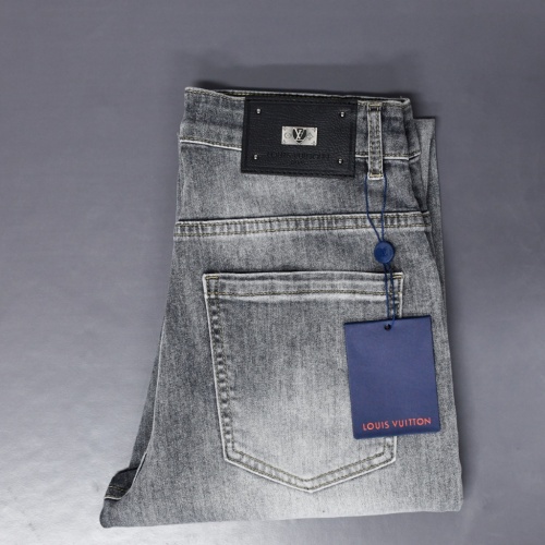 Cheap Louis Vuitton LV Jeans For Men #1263742 Replica Wholesale [$56.00 USD] [ITEM#1263742] on Replica Louis Vuitton LV Jeans