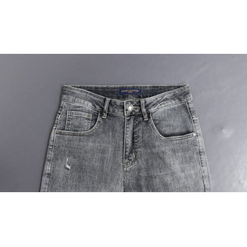 Cheap Louis Vuitton LV Jeans For Men #1263742 Replica Wholesale [$56.00 USD] [ITEM#1263742] on Replica Louis Vuitton LV Jeans