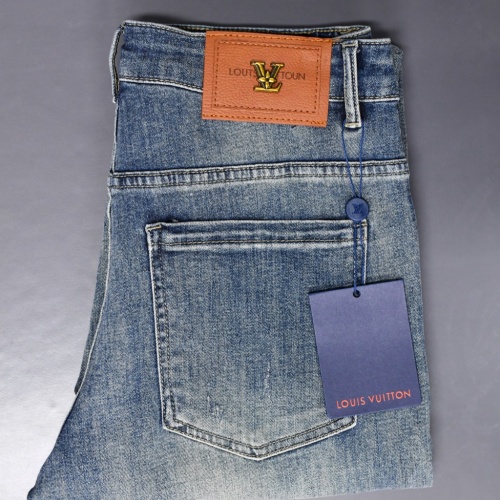 Cheap Louis Vuitton LV Jeans For Men #1263745 Replica Wholesale [$56.00 USD] [ITEM#1263745] on Replica Louis Vuitton LV Jeans