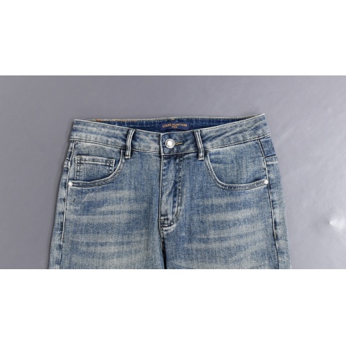 Cheap Louis Vuitton LV Jeans For Men #1263745 Replica Wholesale [$56.00 USD] [ITEM#1263745] on Replica Louis Vuitton LV Jeans