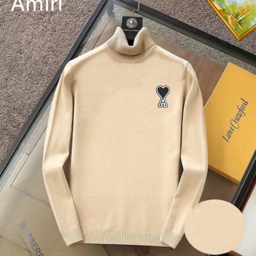 Cheap Amiri Sweaters Long Sleeved For Men #1263786 Replica Wholesale [$42.00 USD] [ITEM#1263786] on Replica Amiri Sweaters