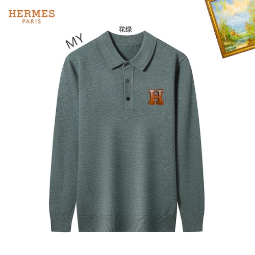 Cheap Hermes Sweaters Long Sleeved For Men #1263860 Replica Wholesale [$42.00 USD] [ITEM#1263860] on Replica Hermes Sweaters