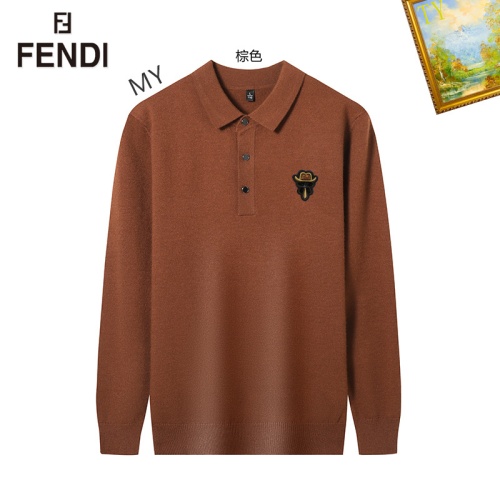 Cheap Fendi Sweaters Long Sleeved For Men #1263871 Replica Wholesale [$42.00 USD] [ITEM#1263871] on Replica Fendi Sweaters